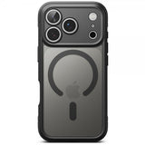 Ringke iPhone 17 Pro -kuori Fusion Bold Magnetic Matte Musta