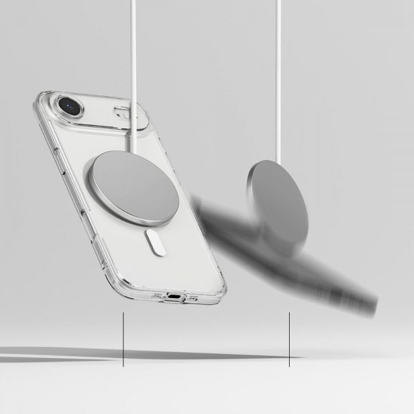 Ringke iPhone Air -suojakuori Fusion Magnetic Transparent