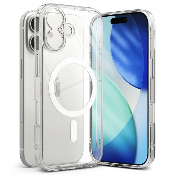 Ringke iPhone 17 -suojakuori Fusion Magnetic Transparent