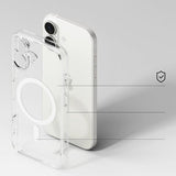 Ringke iPhone 17 -suojakuori Fusion Magnetic Transparent