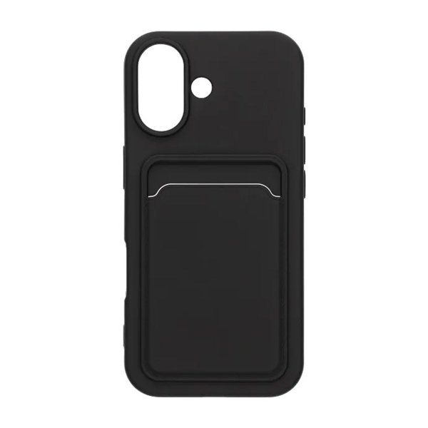 iPhone 17 Kuoret Korttipidike Musta