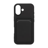 iPhone 17 Kuoret Korttipidike Musta