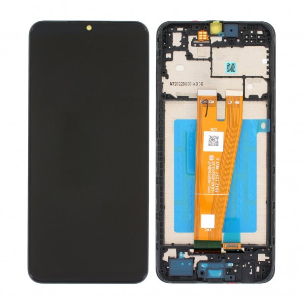 Samsung Galaxy A04 2022 näyttö LCD-paneelilla, alkuperäinen - Sininen