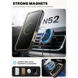 Supcase iPhone 17 Pro -suojakuori Ares Flip MagSafe, kulta