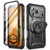 Supcase iPhone 17 Pro -kuori UB Grip Pro MagSafe, musta