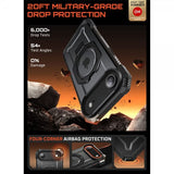 Supcase iPhone Air -kuori UB Grip MagSafe Musta