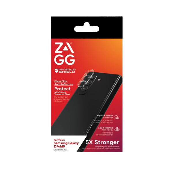 ZAGG InvisibleShield Samsung Galaxy Z Fold 6 Kameran suojalasi Glass Elite Camera Protector