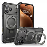 Supcase iPhone 17 Pro Max -kuori UB Grip MagSafe Harmaa