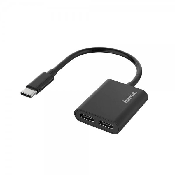 Hama USB-C Ääni-/Lataussovitin 2-in-1