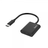 Hama USB-C Ääni-/Lataussovitin 2-in-1