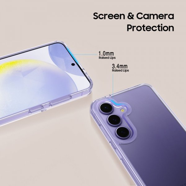 Tech-Protect Samsung Galaxy S25 FE Kuori FlexAir Hybrid Transparent