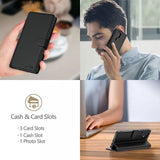 Tech-Protect Xiaomi Redmi 15 Lompakkokotelo Musta