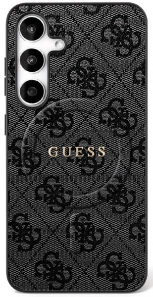 Guess Samsung Galaxy S25 FE -kuori 4G Pattern MagSafe, musta