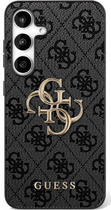 Guess Samsung Galaxy S25 FE -kuoret 4G Metal Logo Musta