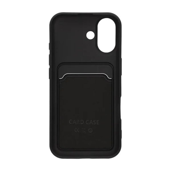 iPhone 17 Kuoret Korttipidike Musta