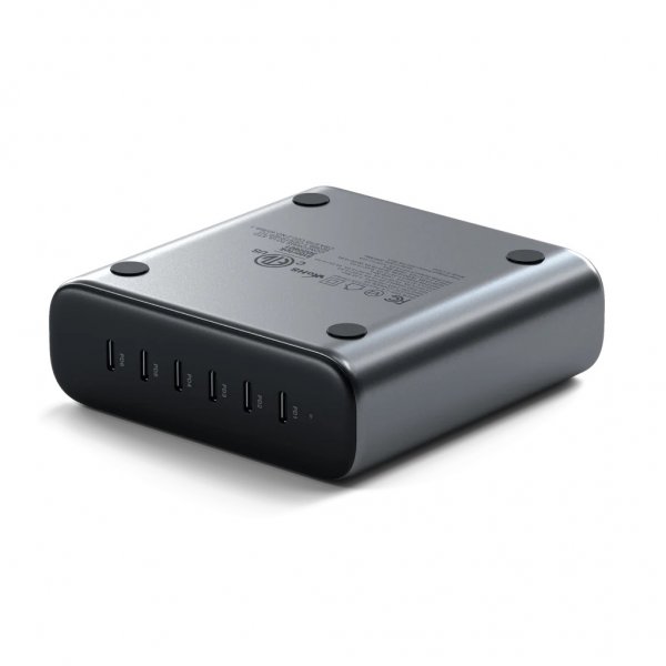 Satechi Laturi 200W USB-C 6-porttinen GaN-laturi