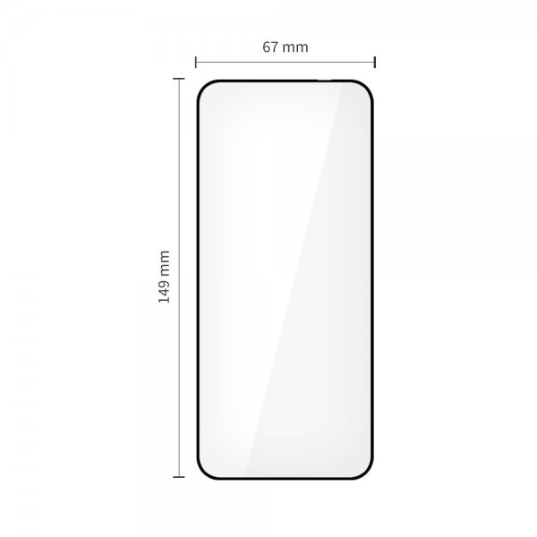 Tech-Protect Motorola Edge 50 Neo Näytönsuoja Lasikalvo Fit+ 2-pakkaus