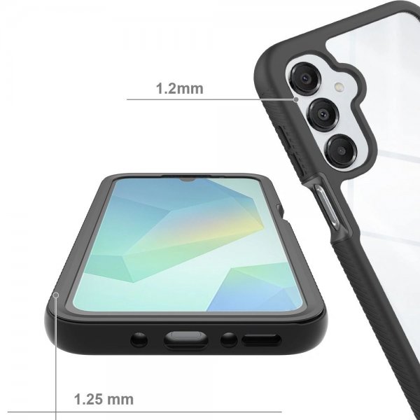 Tech-Protect Samsung Galaxy A17 Kuori Defense Musta