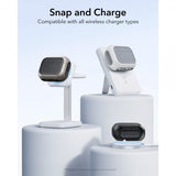 ESR AirPods Pro 3 -kuoret Orbit Hybrid HaloLock, musta