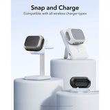 ESR AirPods Pro 3 -kuoret Orbit Hybrid HaloLock, harmaa
