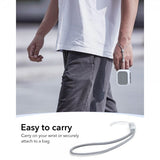 ESR AirPods Pro 3 -kuoret, Orbit Hybrid HaloLock, valkoinen