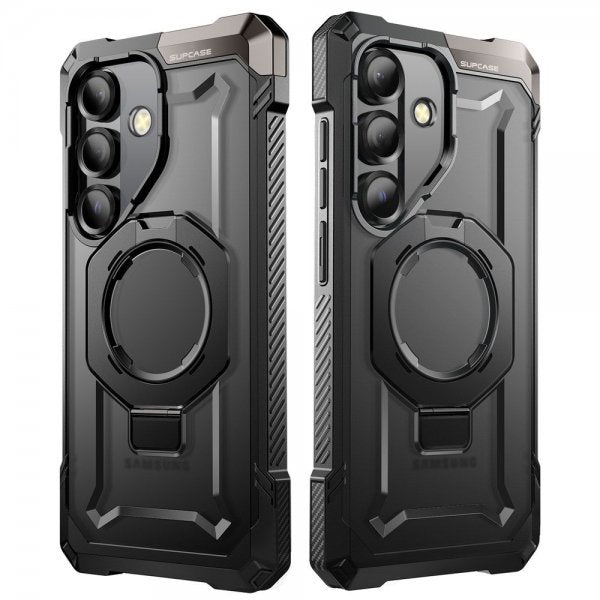 Supcase Samsung Galaxy S25 FE Kuori UB Grip MagSafe Musta