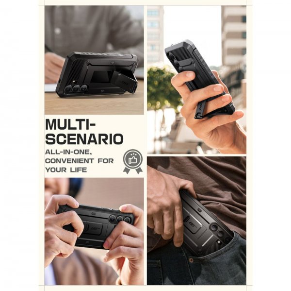 Supcase Samsung Galaxy S25 FE Kuori UB Pro Musta