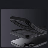Nillkin iPhone 17 -suojakuori CamShield Pro MagSafe läpinäkyvä musta
