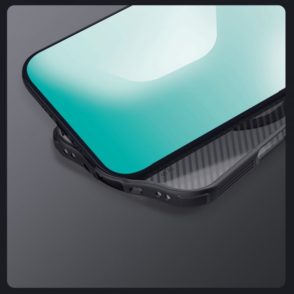 Nillkin iPhone Air -kuori CamShield Pro MagSafe Läpinäkyvä Musta
