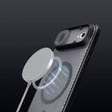Nillkin iPhone Air -kuori CamShield Pro MagSafe Läpinäkyvä Musta