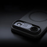 Nillkin iPhone Air -kuori CamShield Pro MagSafe Läpinäkyvä Musta
