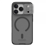 Nillkin iPhone 17 Pro CamShield Pro MagSafe Läpinäkyvä Musta Kuori