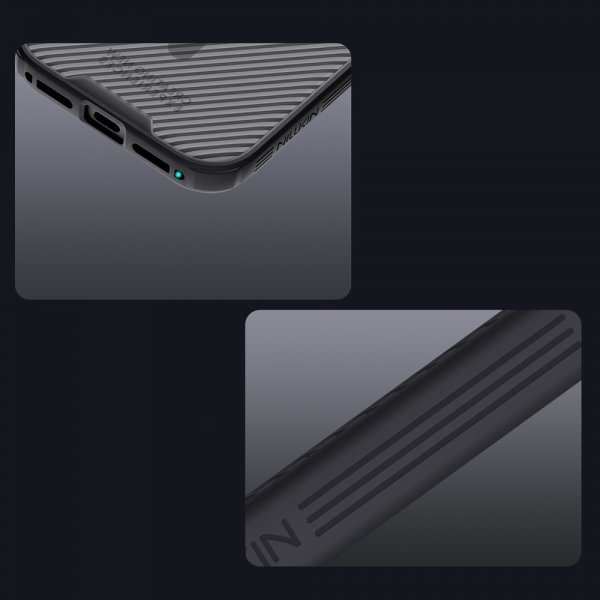 Nillkin iPhone 17 Pro Max Kuori CamShield Pro MagSafe Läpinäkyvä Musta