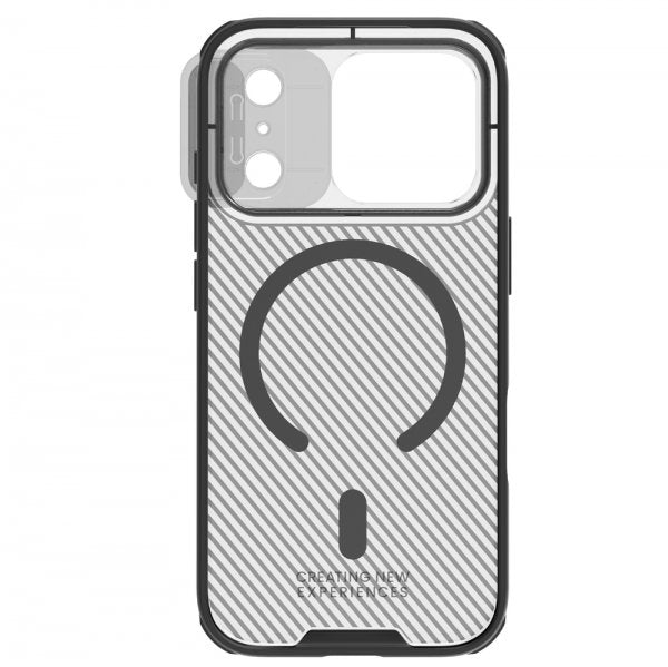 Nillkin iPhone 17 Pro Max Kuori CamShield Pro MagSafe Läpinäkyvä Musta