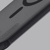 Nillkin iPhone Air -kuori Super Frosted Shield Pro MagSafe Läpinäkyvä Musta