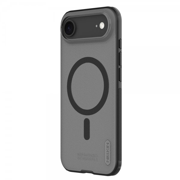 Nillkin iPhone Air -kuori Super Frosted Shield Pro MagSafe Läpinäkyvä Musta