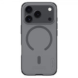 Nillkin iPhone 17 Pro -kuori Super Frosted Shield Pro MagSafe, läpinäkyvä musta