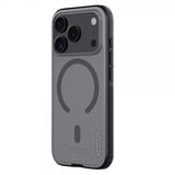 Nillkin iPhone 17 Pro -kuori Super Frosted Shield Pro MagSafe, läpinäkyvä musta
