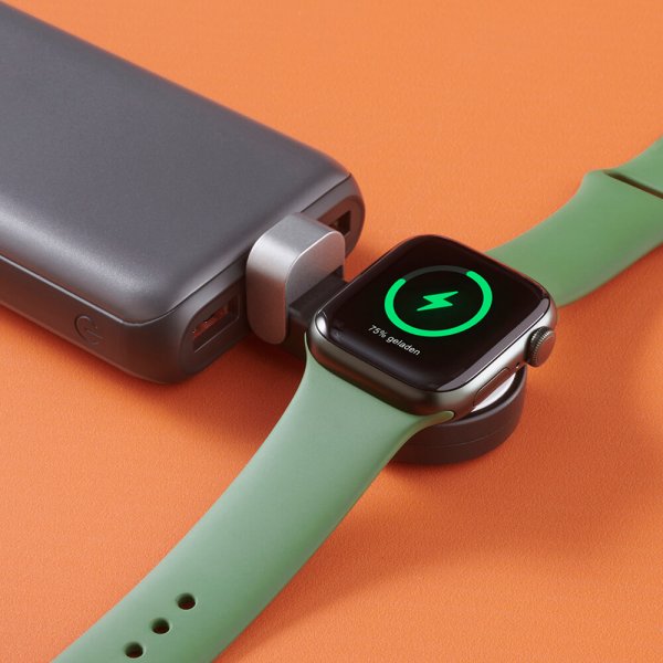 Hama Apple Watch -laturi USB-C-liitännällä, musta