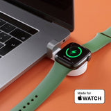 Hama Apple Watch -laturi USB-C-liittimellä, valkoinen