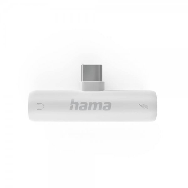 Hama Äänisovitin 2xUSB-C Valkoinen