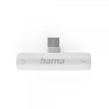 Hama Äänisovitin 2xUSB-C Valkoinen