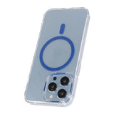 iPhone 15 Pro Max Kuori TPU MagSafe Sininen