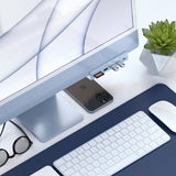 Satechi USB-C Clamp Hub, sininen