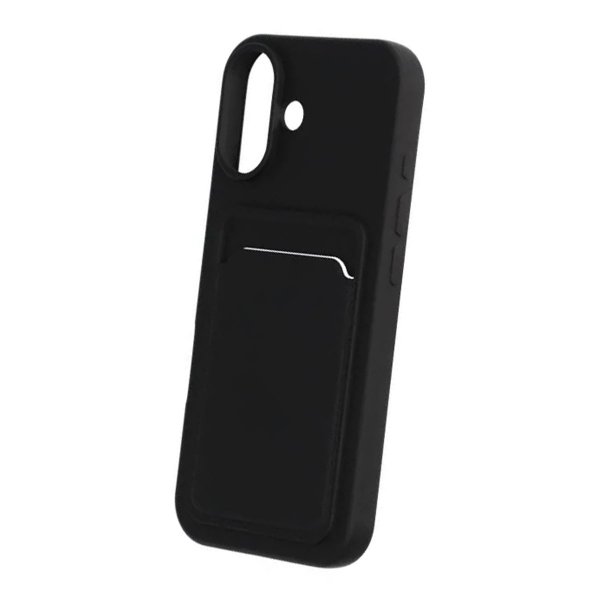 iPhone 17 Kuoret Korttipidike Musta