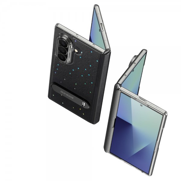 Dux Ducis Samsung Galaxy Z Fold 7 Kuori Stex Series Musta
