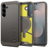Spigen Samsung Galaxy S25 FE Suojakuori Tough Armor MagFit Gunmetal