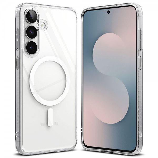 Ringke Samsung Galaxy S25 FE Suojakuori Fusion Magnetic Läpinäkyvä