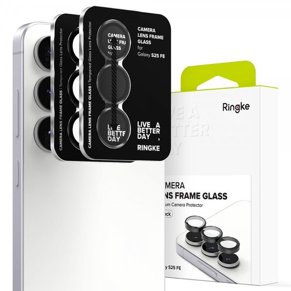 Ringke Samsung Galaxy S25 FE Kameran suojakehys 2-pack