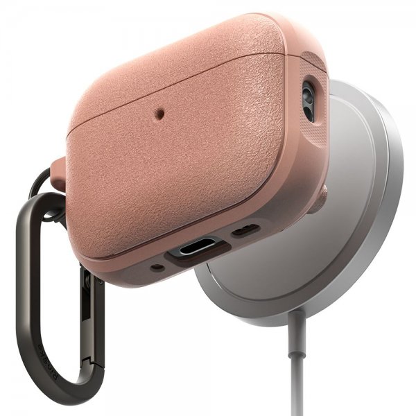 Ringke AirPods Pro 3 -kuoret, Onyx Magnetic Coral